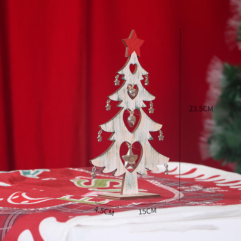 Wooden Christmas Countdown Decoration Desktop Advent Calendar