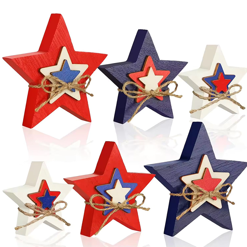 Wooden Star Sign